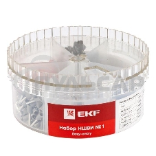 Набор НШВИ №1 (0.5-2.5кв.мм) PROxima EKF nabor-nshvi-1
