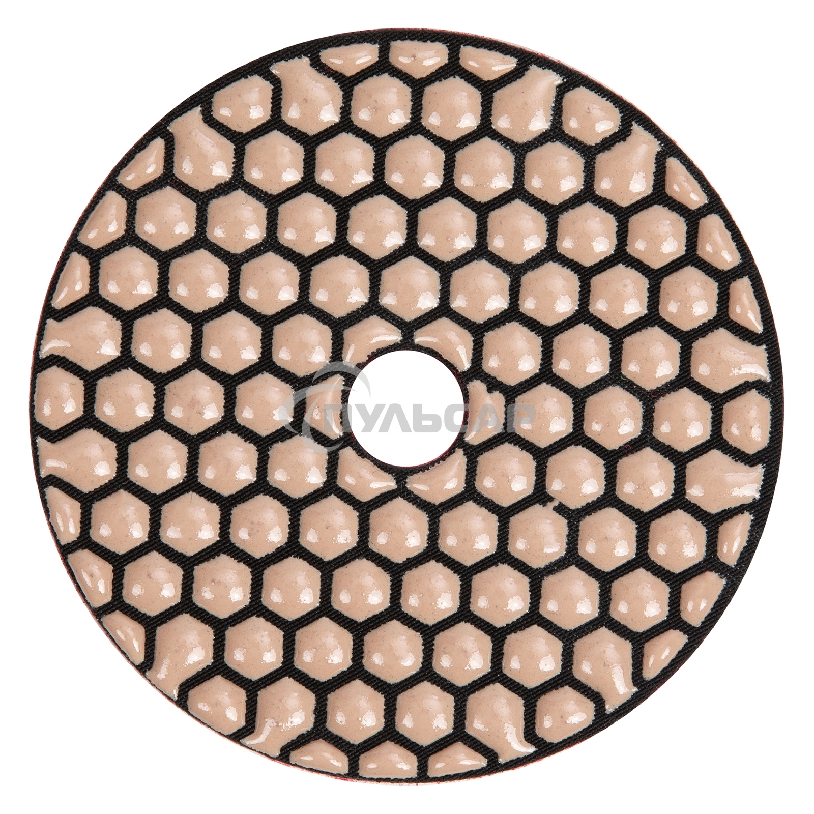 Алмазный гибкий шлифовальный круг Matrix, 100 мм, P 100, сухое шлифование, 5шт.