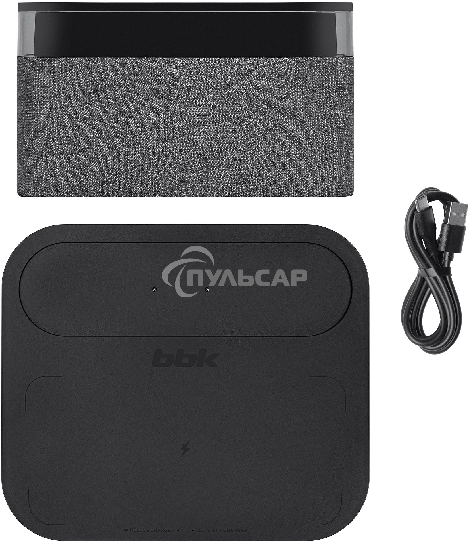 Колонка портативная BBK BTA2020 черный 5W 1.0 BT 10м 1200mAh