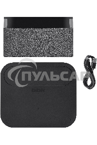 Колонка портативная BBK BTA2020 черный 5W 1.0 BT 10м 1200mAh