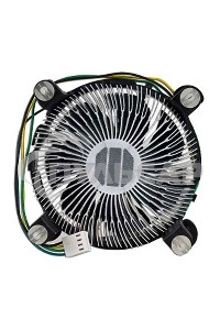 Кулер Intel E97379серебристый/черный 90мм алюминий 2500rpm 27db 4-pin 73W 58мм