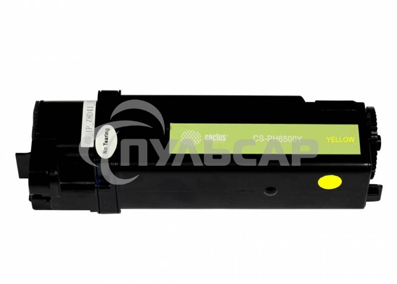 Картридж лазерный Cactus CS-PH6500Y (106R01603) желтый (2500 стр.) для Xerox 6500/6505