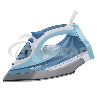 Утюг Delta LUX DL-712 белый с серо-голубым