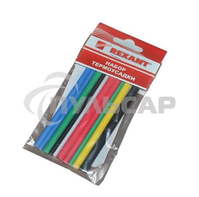 Термоусаживаемые трубки AUTO 2:1 (Набор 10 шт.) Rexant