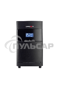 Источник бесперебойного питания CROWN On-Line CMUOA-350-3K EURO 3000VA/2700W, корпус металл, TOWER, АКБ 6*12V/9AH, PF-0.9, AVR 110-300V, порт RJ-11/45+USB/RS-232, EPO, розетки 4*EURO, входной кабель 2 м, вентилятор охлаждения, автомат, слот для SNMP, порт