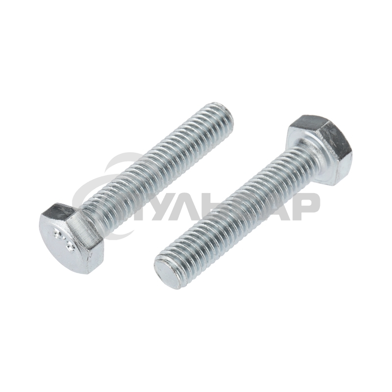 Болт шестигранный KRANZ DIN 933, 8х40, пакет (2шт.)