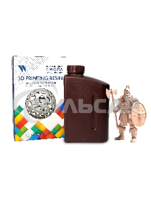 Фотополимерная смола NVPRINT ABS Like Resin Beige для 3D печати 1 кг (бут)