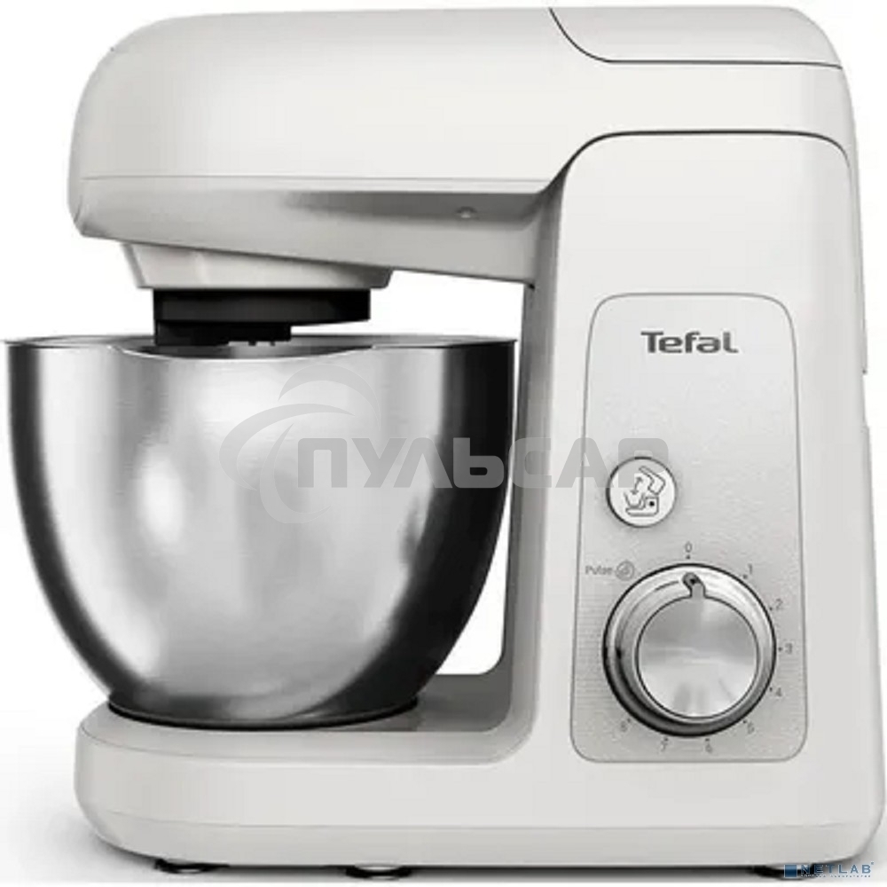 Кухонная машина Tefal Bake Partner QB520B38, серый/серебристый