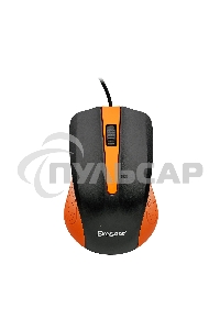 Мышь проводная ExeGate Professional Standard SH-9030BO черный/оранжевый, 1200 dpi, USB, кнопки - 3