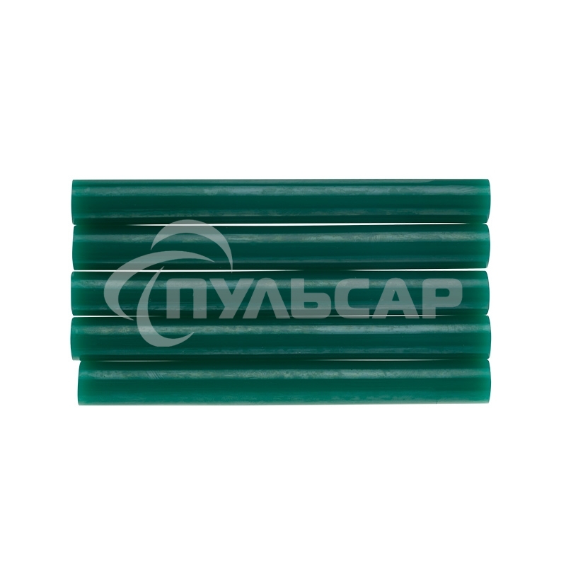 Клеевые стержни Rexant, Ø11 мм, 100 мм, зеленые, 6 шт., блистер