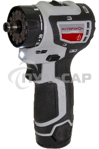 Дрель-шуруповерт ИНТЕРСКОЛ ДА-10/12В 36 687.2.2.77, 12 В, 2 А·ч, аккумуляторная