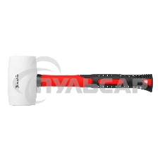 Киянка Matrix резиновая 680г белая резина фибергласовая рукоятка