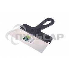 Шпатель фасадный Сибртех из нержавеющей стали, 200 мм, пластмассовая ручка 85438