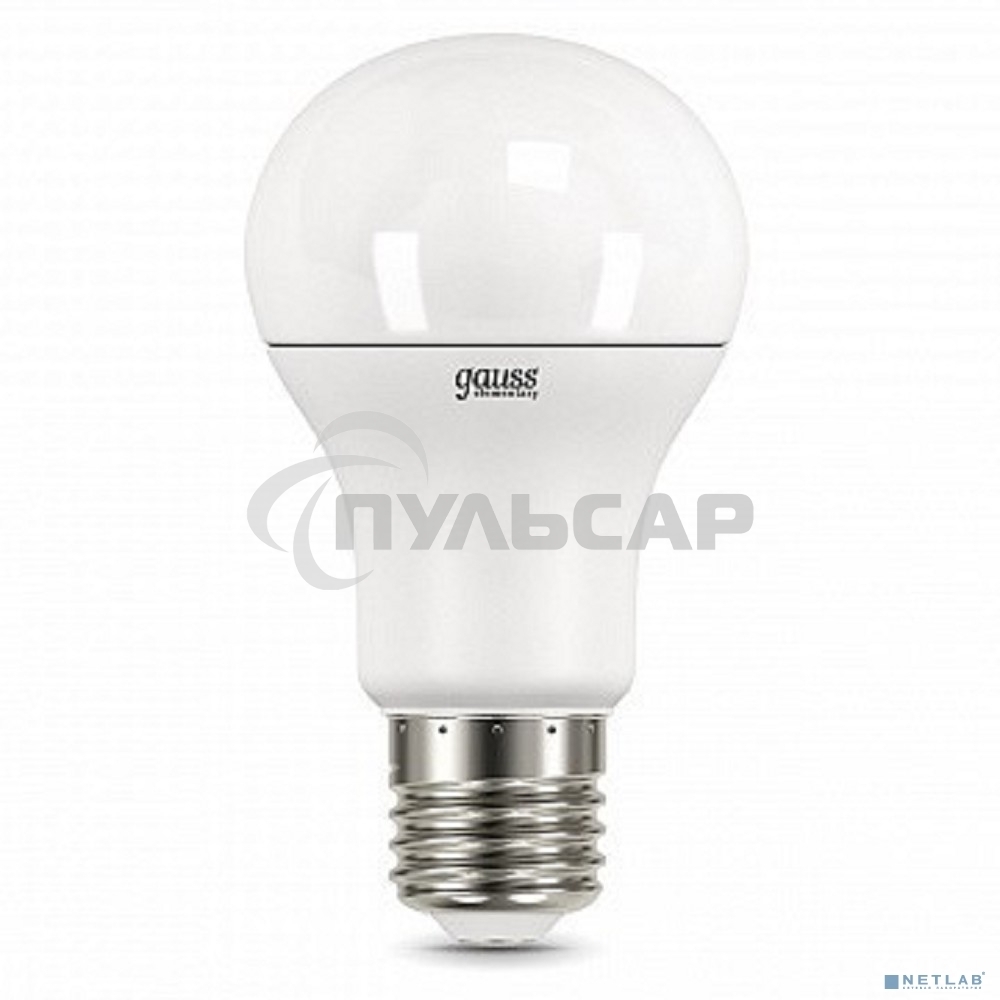 Светодиодная лампа Gauss LED Elementary 23225A60 15W E27 4100K 1/10/40 груша