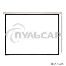 Экран с электроприводом Lumien Eco Control 183x244 см (раб. область 175х236 см) Matte White черная кайма по периметру 4:3