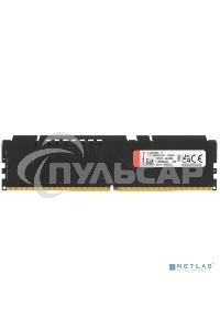 Оперативная память Kingston Fury Beast, DDR5, 16Gb (1x16GB), 5600MHz, CL36, DIMM, с радиатором, черный