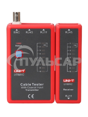Кабельный тестер Uni-T UT681C, RJ45, RJ 11/12 и BNC