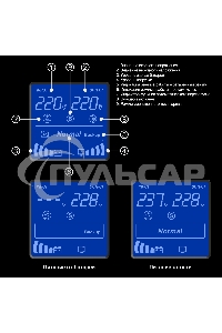 Источник бесперебойного питания ExeGate SpecialPro Smart LLB-500.LCD.AVR.2SH.USB 500VA/300W, LCD, AVR, 2*Schuko, USB, черный