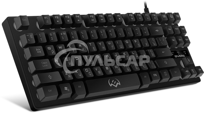 Клавиатура проводная игровая SVEN KB-G7400 (87кл., 12 Fn функций, подсветка) Игровая клавиатура SVEN KB-G7400 (87кл., 12 Fn функций, подсветка)
