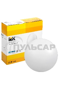 Светильник светодиодный ДПБ 1001 12Вт 4000K IP20 круг бел. ИЭК LDPB0-1001-12-4000-K01