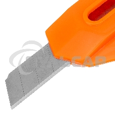 Нож, 18 мм, выдвижное лезвие, для резки обоев, линейка Sparta