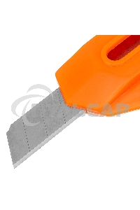 Нож, 18 мм, выдвижное лезвие, для резки обоев, линейка Sparta