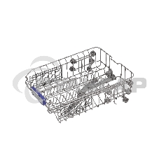 Встраиваемая посудомоечная машина Maunfeld MLP-122D Light Beam, серебристый, 59.8 см, 12 компл., 49 дБ, класс A++