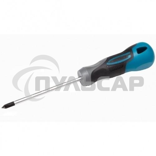 Отвертка GROSS 12156 PZ1 x 75 мм S2, трехкомпонентная ручка