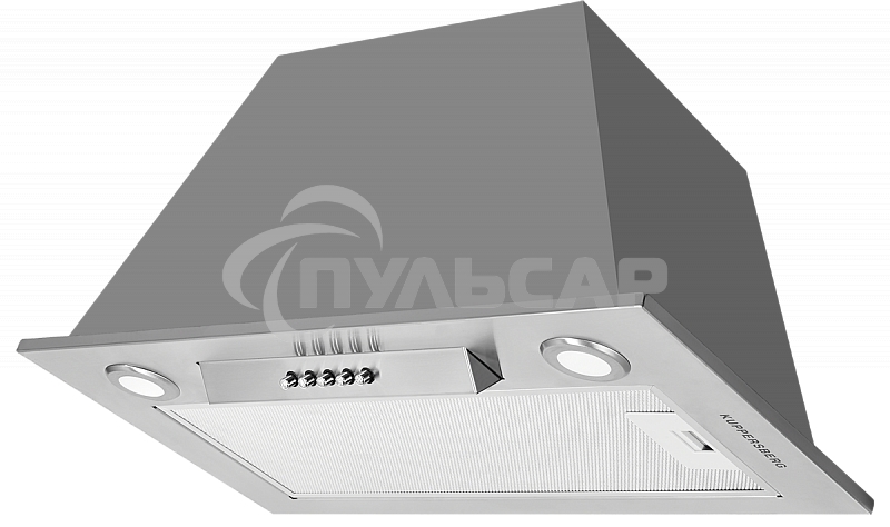 Вытяжка встраиваемая Kuppersberg Inlinea 52 LX нержавеющая сталь, 53 см, 1300 куб. м/ч, 41 дБ