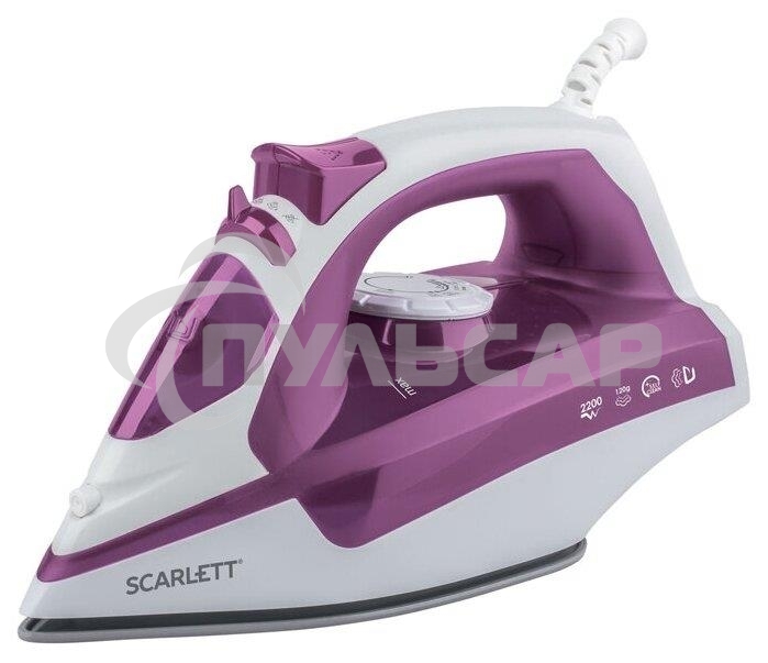 Утюг Scarlett SC-SI30K25 2200Вт розовый