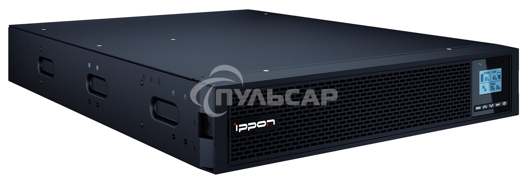 Источник бесперебойного питания Ippon Innova RT II 2000 2000Вт 2000ВА черный