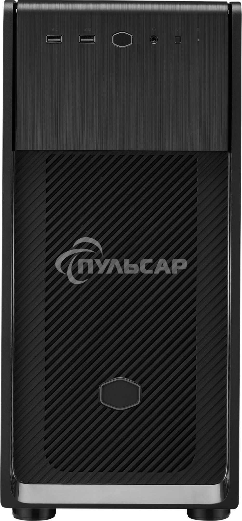 Компьютерный корпус Cooler Master Elite 500 w/o ODD bay, 2xUSB3.2, 1x120Fan, w/o PSU, Black, Steel left panel, ATX