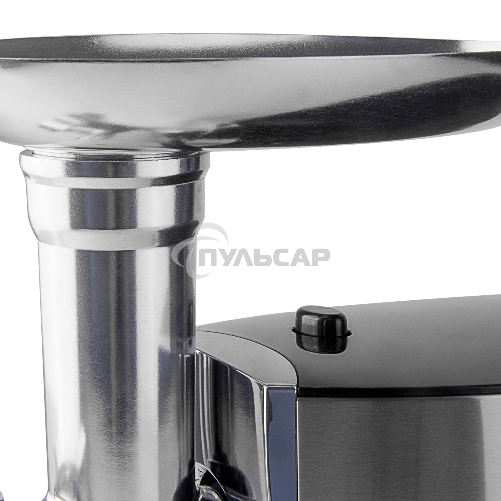 Мясорубка электрическая Galaxy Line GL 2400, серебристый, 1200 Вт, корпус из нержавеющей стали, функция 