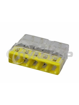 Клемма 5х(0.5-2.5мм) 5-х проводн. для распред. короб. (без п) WAGO 2273-205