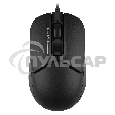 Мышь проводная A4Tech Fstyler FM12 черный, 1200 dpi, USB, кнопки - 3
