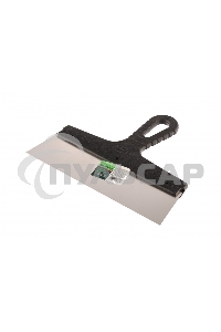 Шпатель фасадный Сибртех из нержавеющей стали, 250 мм, пластмассовая ручка 85439