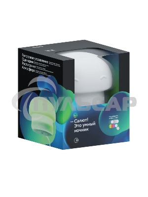 Умный детский ночник Гриб, товарный знак SBER SBDV-00127