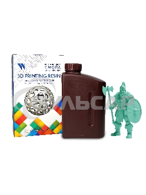 Фотополимерная смола NVPRINT ABS Like Resin Green для 3D печати 1 кг (бут)
