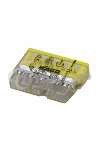 Клемма 5х(0.5-2.5мм) 5-х проводн. для распред. короб. (без п) WAGO 2273-205