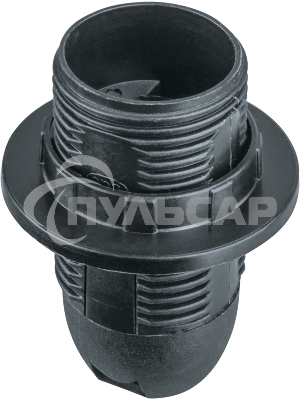 Патрон электрический Navigator NLH-PL-R1-E14-BL пласт. люстровый с кольцом