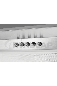 Вытяжка встраиваемая Kuppersberg Inlinea 52 LX нержавеющая сталь, 53 см, 1300 куб. м/ч, 41 дБ