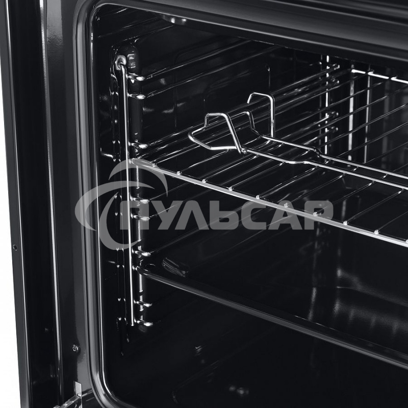 Духовой шкаф электрический Maunfeld EOEM.589B черный/серебристый, встраиваемый