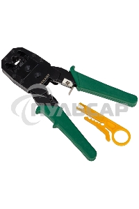 Кримпер Rexant HT-200 для обжима 8P8C, 6P6C, 4P4C, заделка витой пары