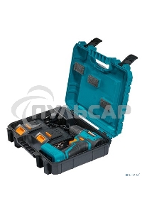 Дрель-шуруповерт Bort BAB-21-BLK, Аккумуляторная, 21В, 2 АКБ