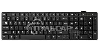 Клавиатура проводная Defender Accent SB-720, USB, черный