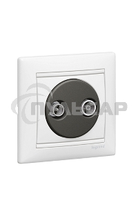 Рамка 1-м Valena белый  Leg 774451