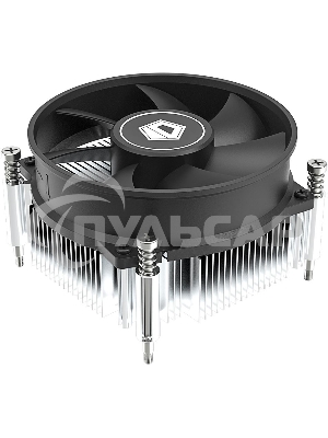 Кулер ID-COOLING DK-19 PWM серебристый/черный 92мм алюминий 2200rpm 26db 4-pin 95W 55мм