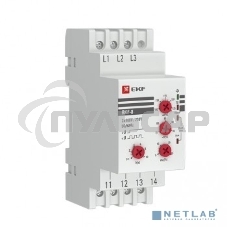 Реле контроля фаз РКФ-8 многофукц. EKF rkf-8