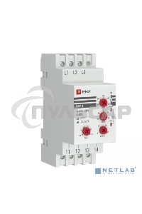 Реле контроля фаз РКФ-8 многофукц. EKF rkf-8