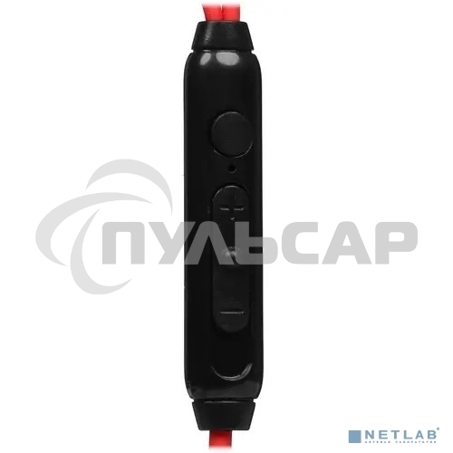 Наушники внутриканальные SVEN с микрофоном E-292M черный/красный пульт